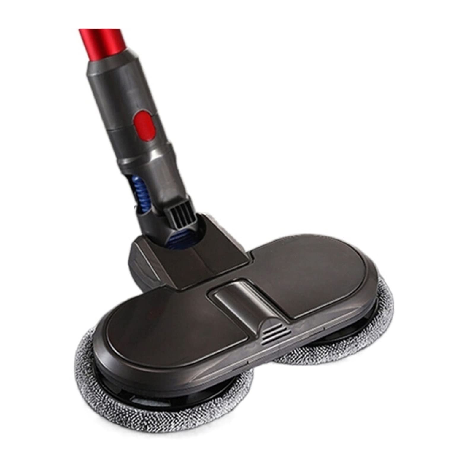 VIGANAN Electric Mopping Brush & Vacuum Cleaner Accessory - Compatible with Dyson V7 V8 V10 V11 - Replacement Cleaning Cloth & Parts for Hardwood Floors & Carpets - Perfect for Deep Cleaning & Quick Touch-Ups (Color: A)