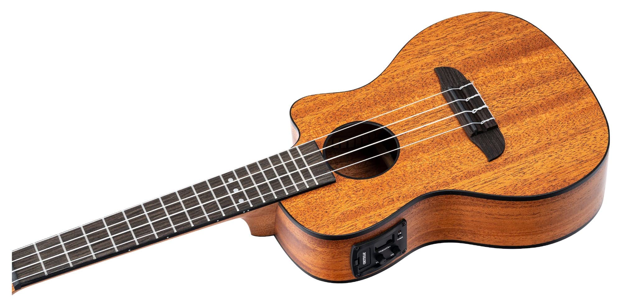 Ortega Horizon Series RUHZ-CE-MM 4-String Concert Acoustic-Electric Ukulele with Reverse Headstock - Right-Handed Natural Finish | Perfect for Live Performances, Studio Recording & Travel Musicians