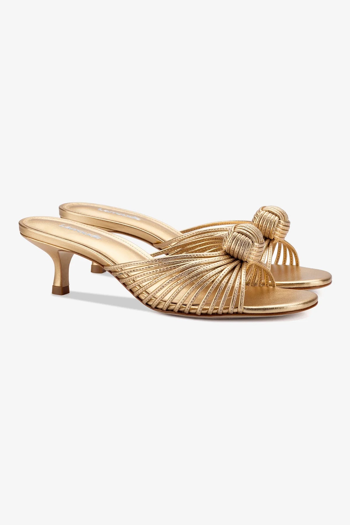 Valerie Women's Gold Metallic Leather Mule Shoes - Comfortable Slip-On Loafers for Casual Wear, Office & Daily Outfits