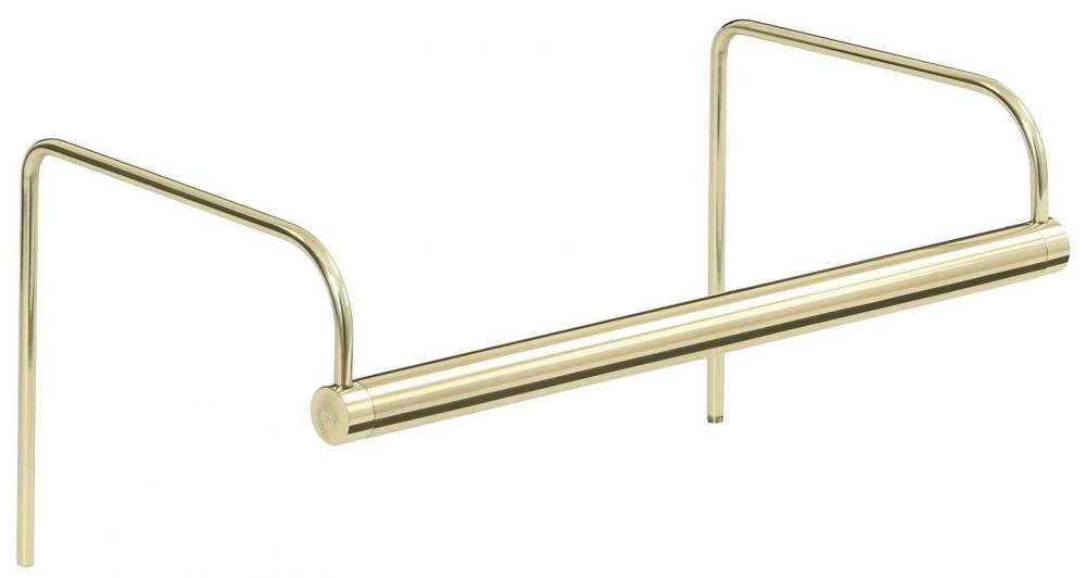 House of Troy SL21-51 21-Inch Slim-Line Picture Light in Satin Brass - Perfect for Artwork, Paintings & Wall Decor Illumination