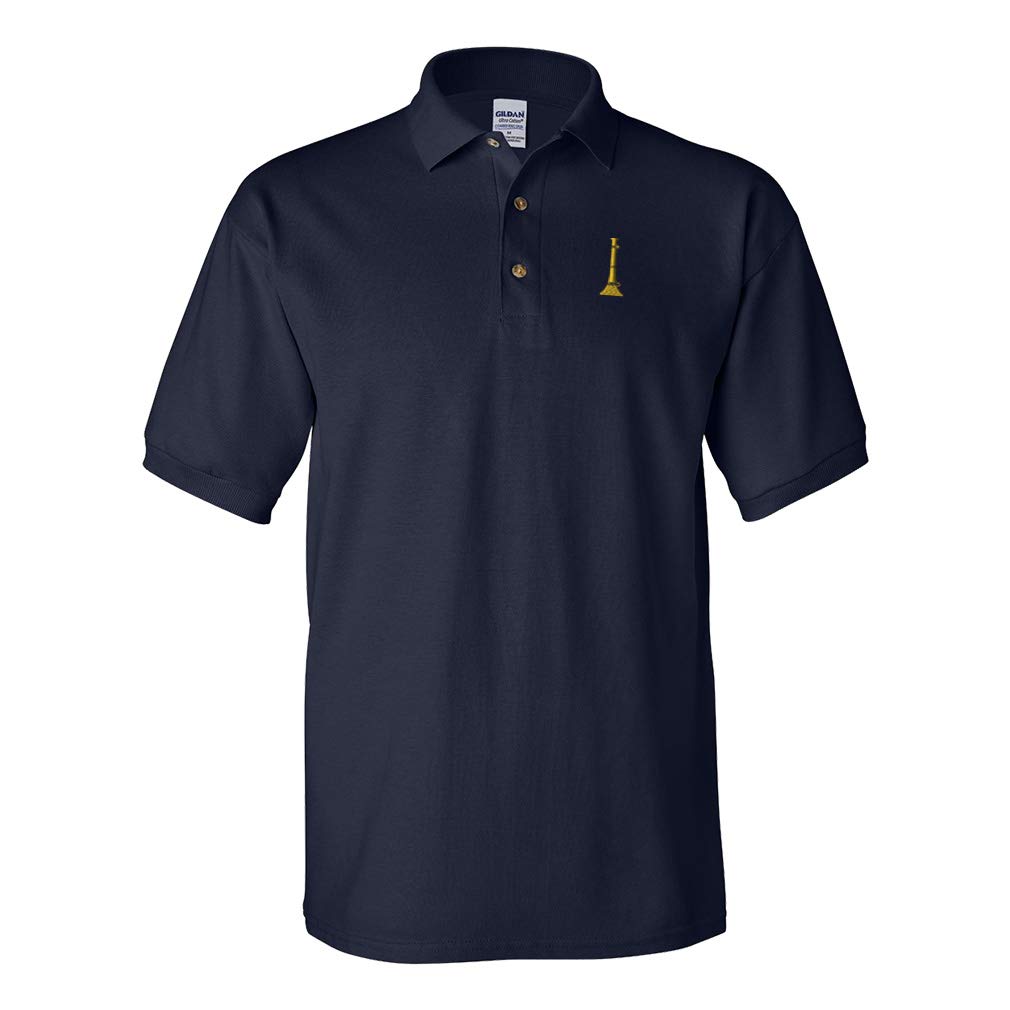 Custom Embroidered Firefighter Lieutenant Polo Shirts for Men - 100% Cotton Comfort - Perfect for Fire Station Duty, EMS Work & First Responder Apparel
