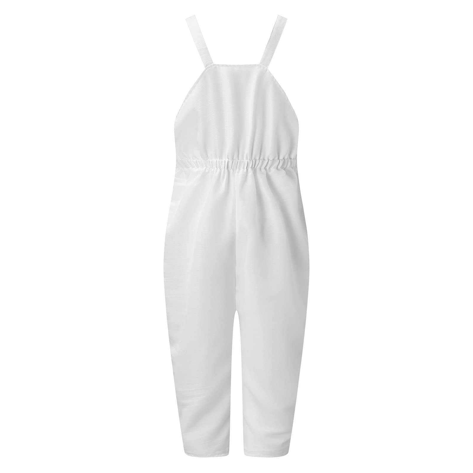 Stylish Women's Vintage Denim Overalls - Boyfriend Fit Jumpsuit with Sleeveless Design | Fashionable Dungarees & Bicycle Pants for Casual Wear, Date Night & Street Style
