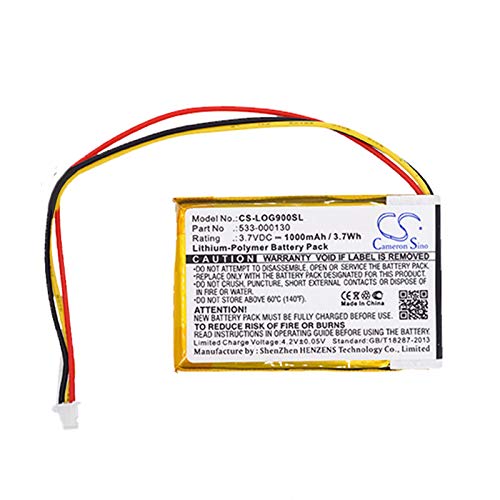 XSP 1000mAh Replacement Battery for Logitech G403 & G900 Gaming Mouse - Compatible with Part No 533-000130 - Perfect for Extended Gaming Sessions & Wireless Freedom