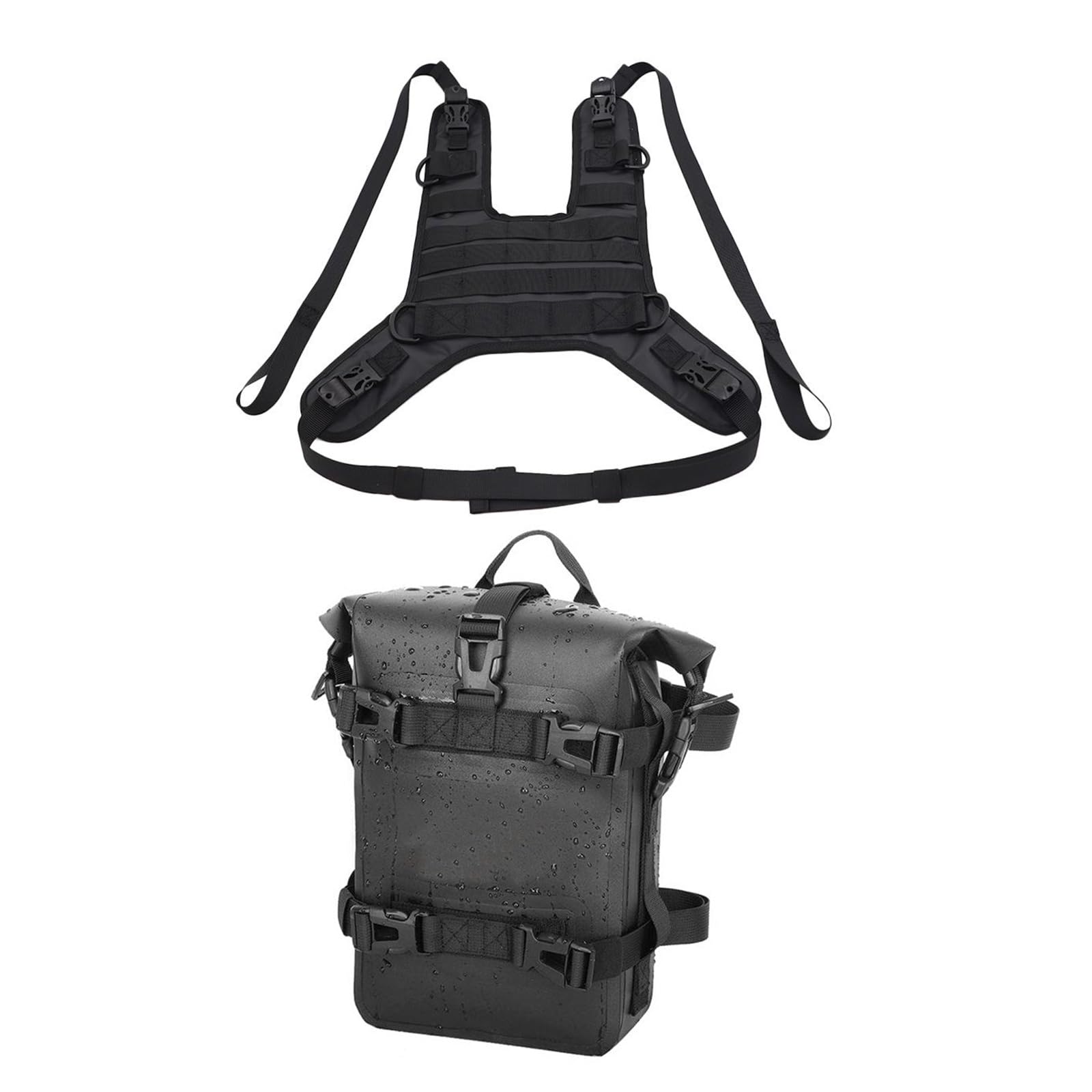Weatherproof Motorcycle Tank Cover - Comfortable & Stylish for Tank Bag Protection - 2nd Gen