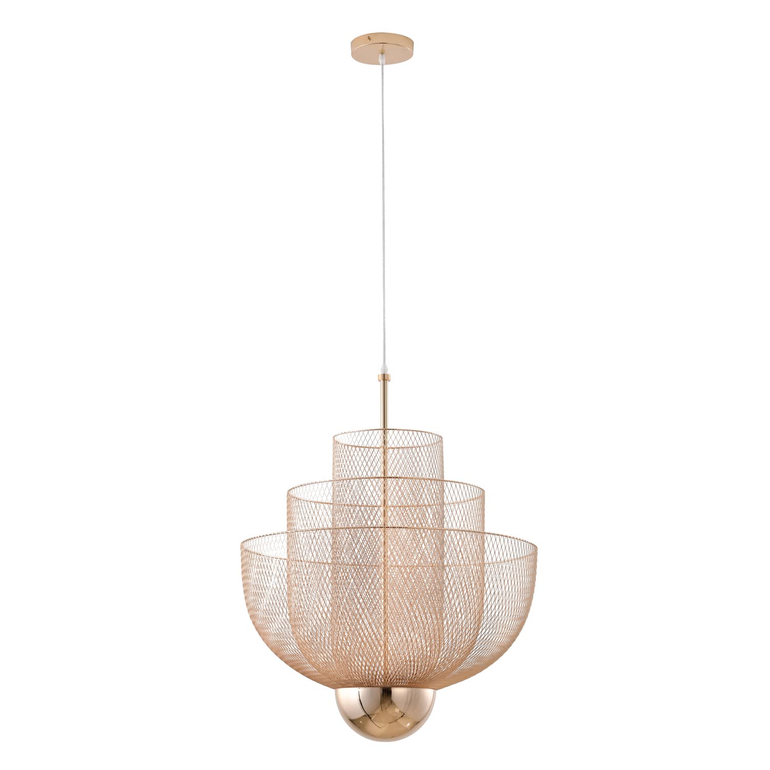 Elegant Modern LED Chandelier Light Fixture - Dimmable Crystal Ceiling Lamp for Dining Room, Bedroom, Living Room - Energy Saving Home Decor Lighting (Gold/Black) | Perfect for Weddings, Restaurants, and Luxury Interior Design