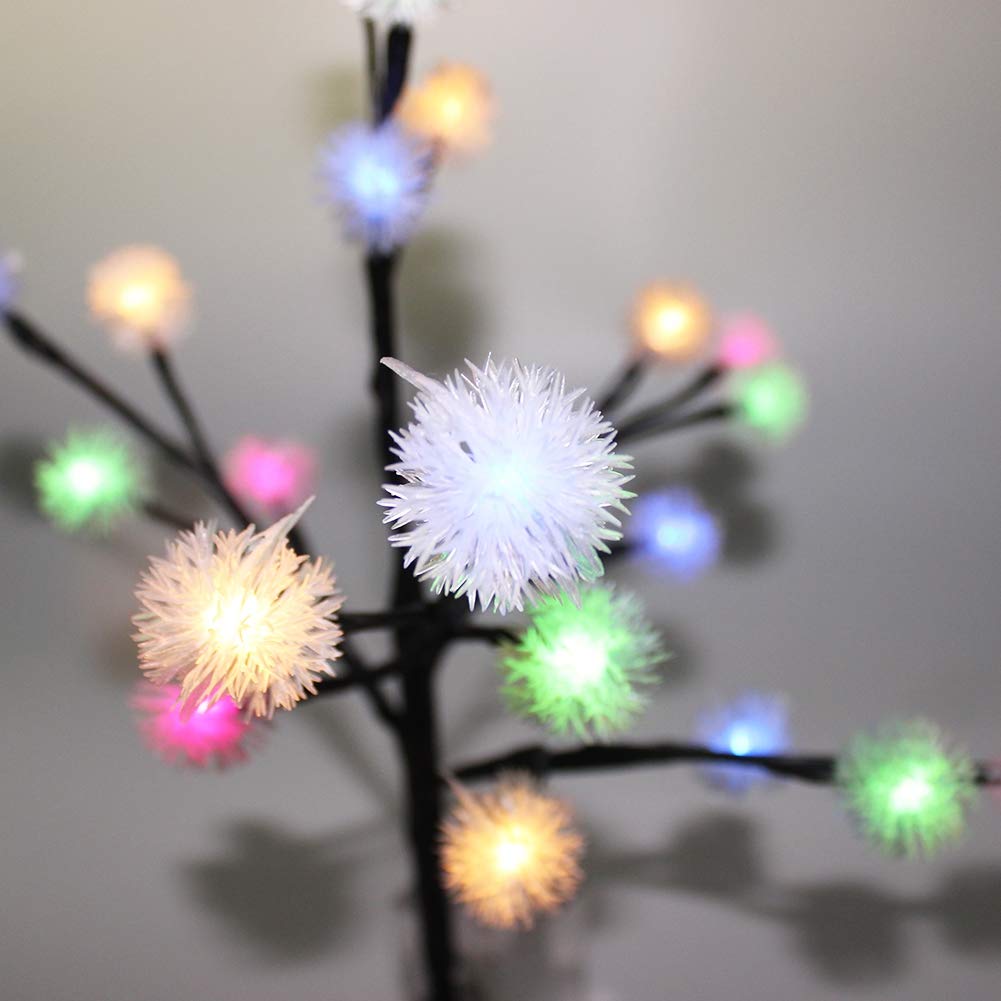 Solar LED Cherry Blossom Lights - Waterproof Garden Decor for Pathway & Yard