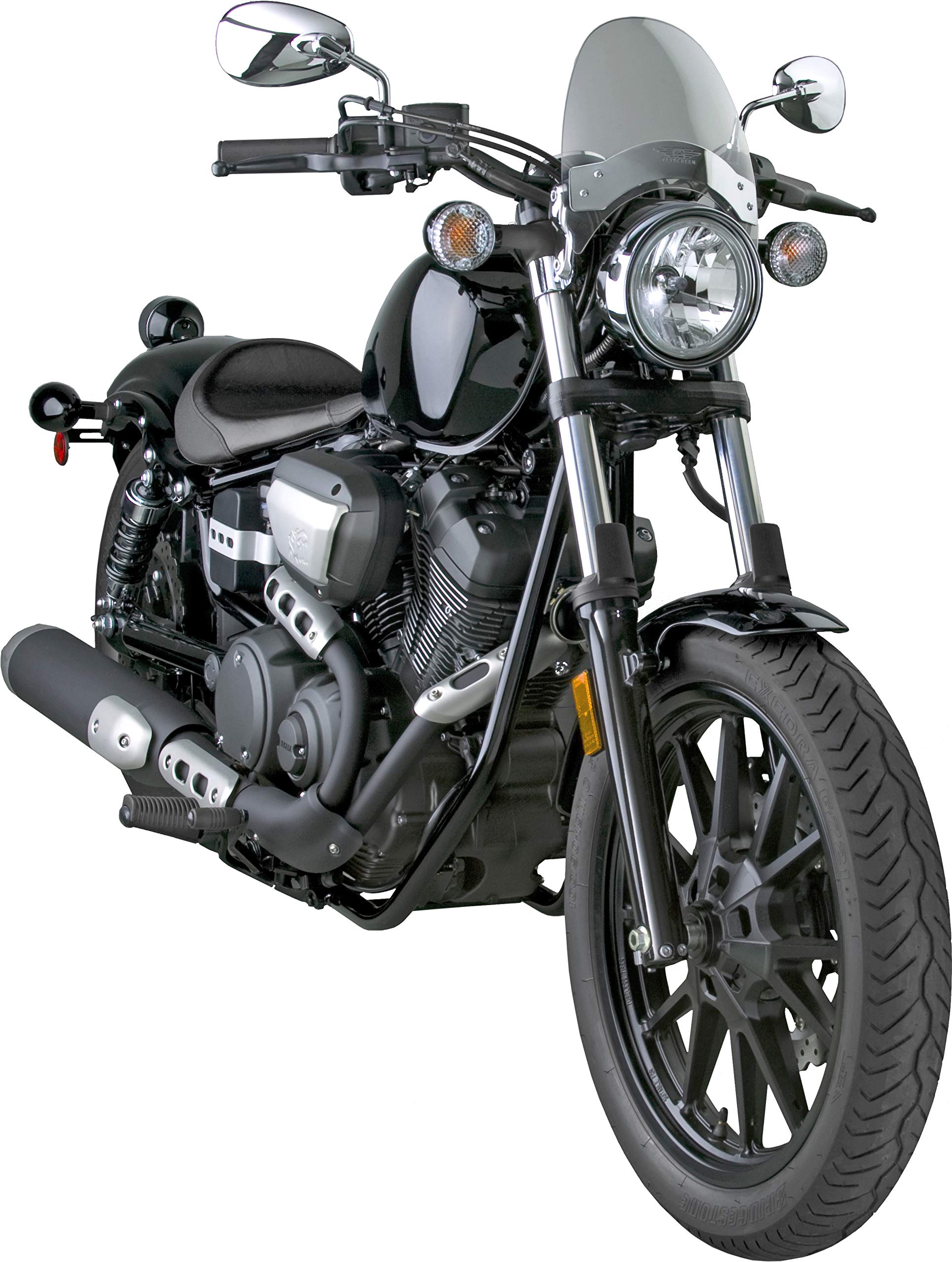 National Cycle® N2530 Light Tint Windshield for Motorcycles - Durable Polycarbonate Shield for Harley, Honda & Cruiser Bikes | Perfect for Touring, Commuting & Highway Riding