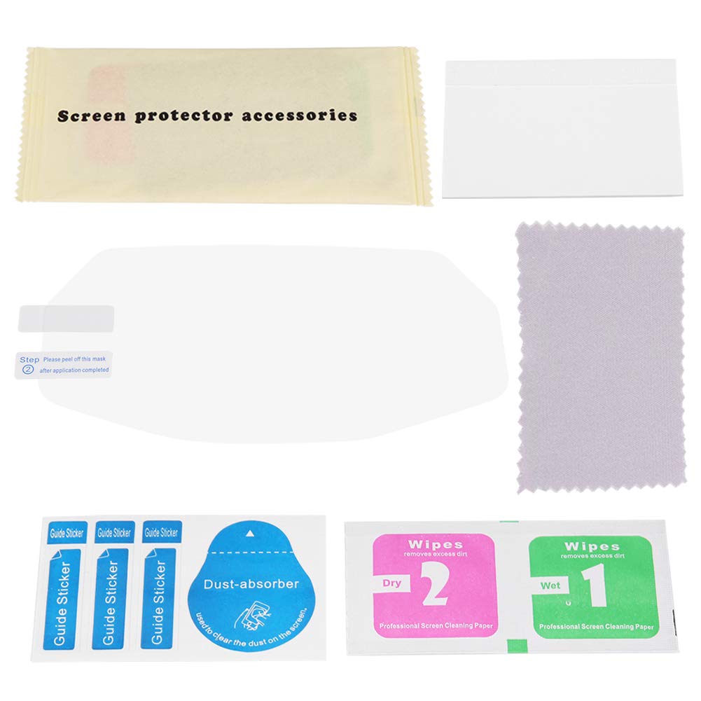 Motorcycle Cluster TPU Screen Protector - Scratch Protection for Riding