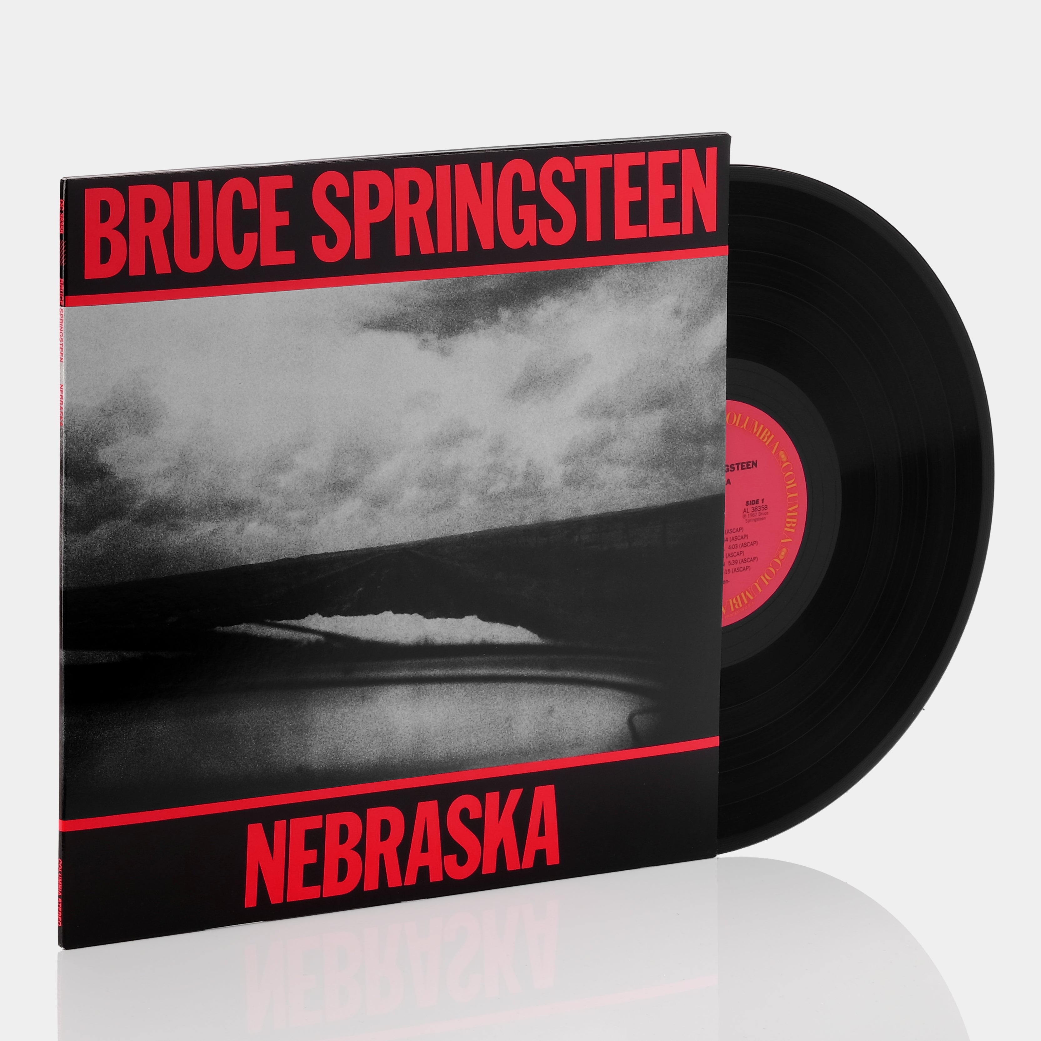 Bruce Springsteen Nebraska LP Vinyl Record - Limited Edition 180g Vinyl for Audiophiles & Collectors - Perfect for Home Listening, Music Gifts & Vinyl Collections