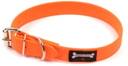 Smoochy Poochy Soft & Durable Polyvinyl Dog Collar - Adjustable Pet Collar for Small Medium Large Dogs (Multiple Colors) | Perfect for Daily Walks, Training & Outdoor Adventures