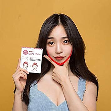 DODO LABEL V Shape Face Lift Tape - Instant Face Slimming & Contouring, 40 Pcs (2018 New Version) - Perfect for Special Occasions, Photos & Everyday Beauty Routine