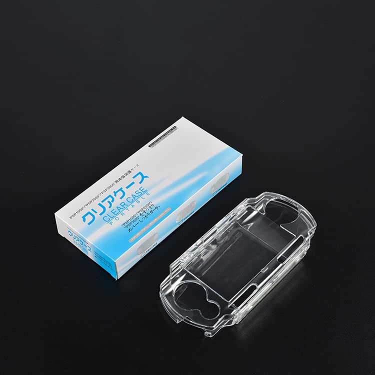 PSP 1000 Crystal Hard Case - Protective Cover for Sony PSP Console - Gaming Accessory for Travel & Play