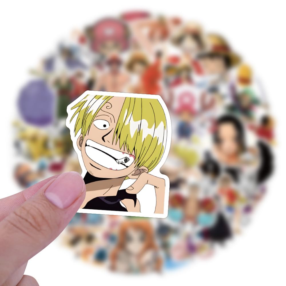 200Pcs Kids Anime Stickers Mixed Pack - Cartoon Character Stickers for Water Bottles, Laptops, Notebooks | Waterproof Decorative Stickers for Kids, Teens & Adults | Perfect for School Supplies, DIY Crafts & Gift Giving