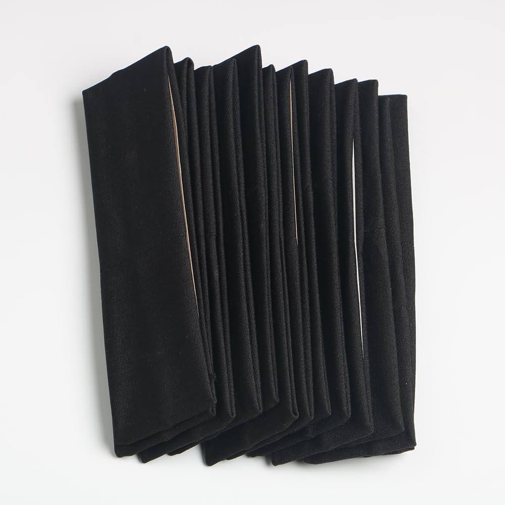 12PCS Soft Stretch Elastic Yoga Headbands for Women - Breathable Hair Bands for Sports, Workouts, Running, Gym & Daily Use