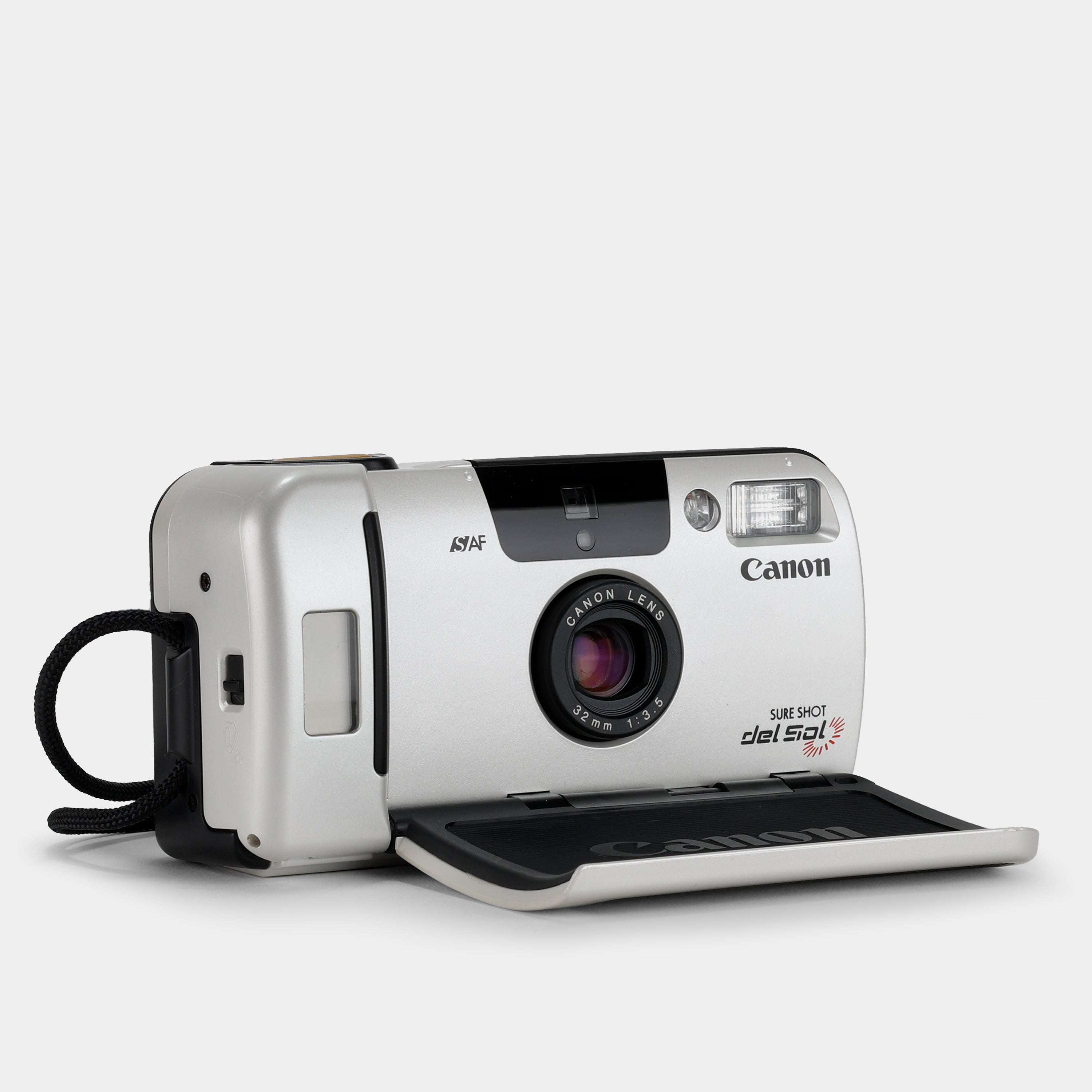 Canon Sure Shot Del Sol 35mm Vintage Film Camera - Compact Point & Shoot for Travel, Street Photography & Everyday Use