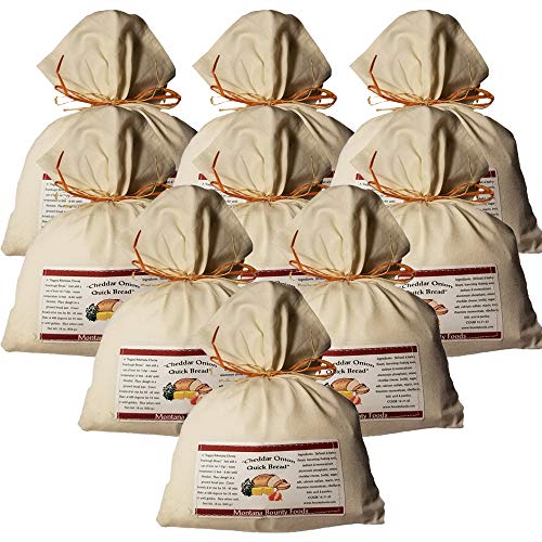 Montana Bounty Foods Cheddar Onion Quick Bread Mix - 12 Pack (16 oz Each) | Easy Homemade Bread for Parties, Gifts & Family Dinners