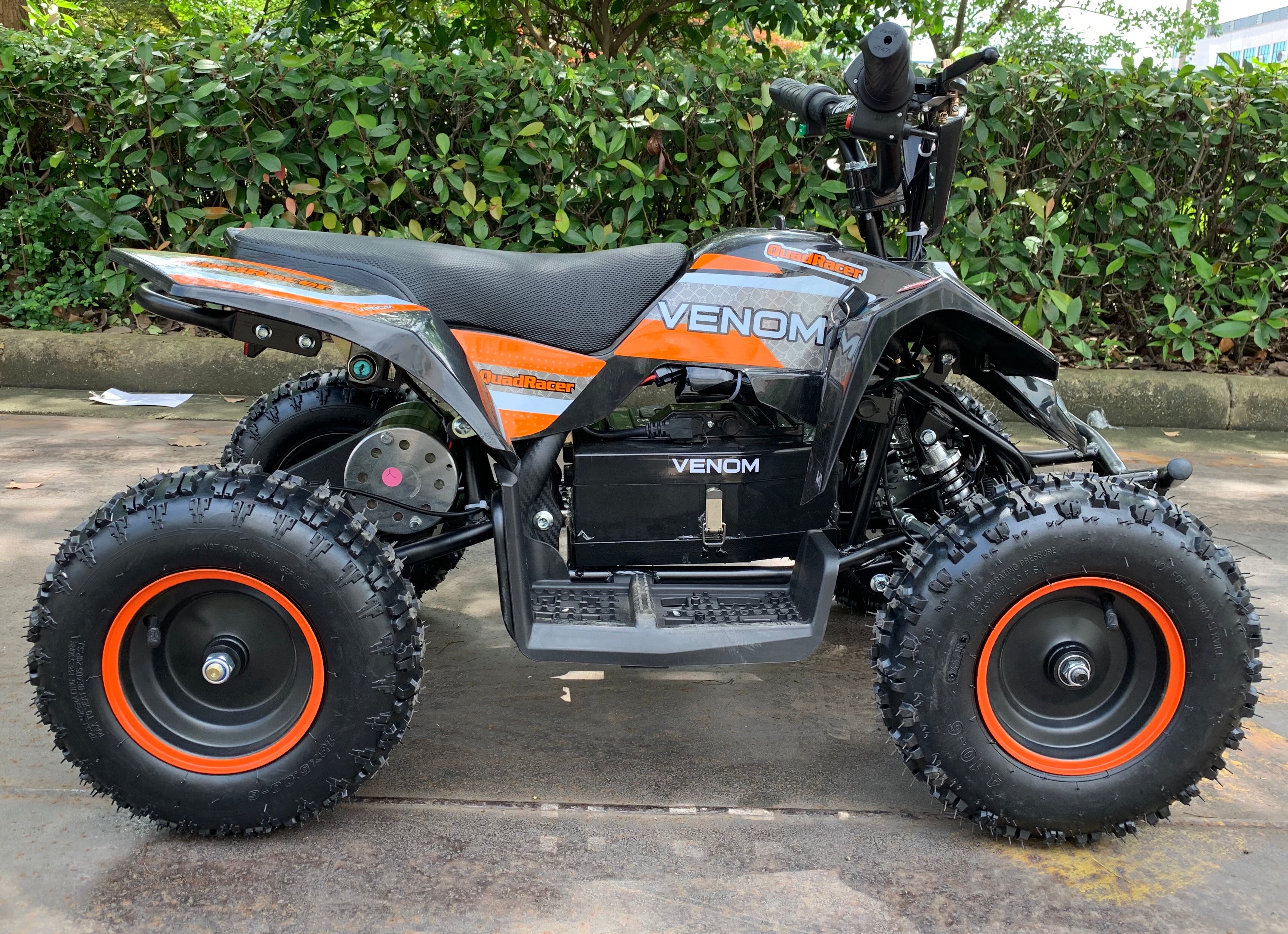 Venom Quad Racer Electric Mini ATV - 1000W 36V Power for Kids & Adults | Off-Road Adventure, Backyard Fun & Trail Riding