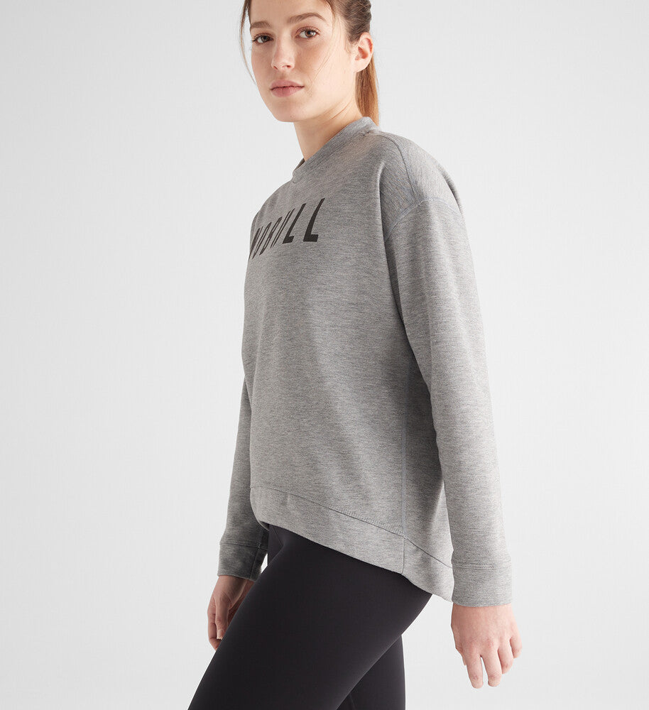 NOBULL Women's Crew Sweatshirt - Comfortable Workout & Lounge Sweater for Gym, Running & Casual Wear
