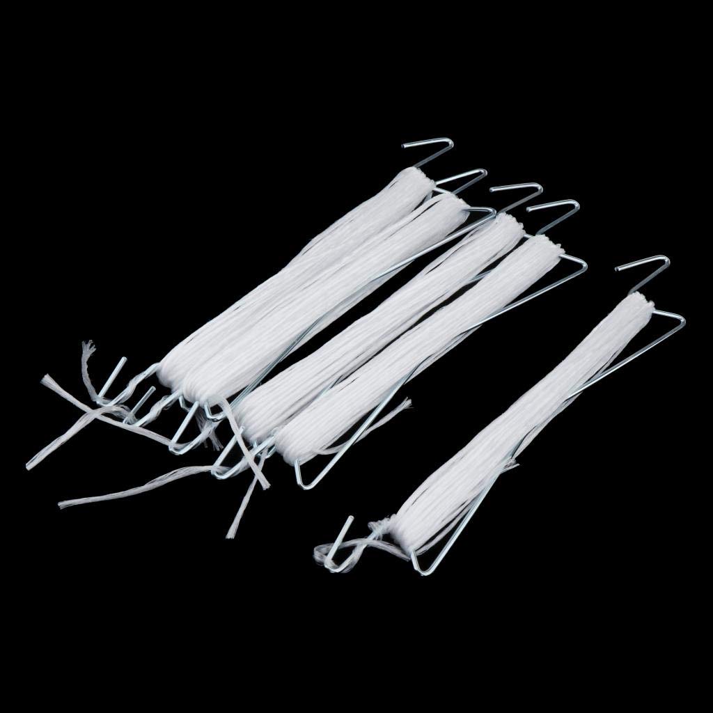 30Pcs Tomato Clips with Twine - Garden Plant Support Hooks for Vine Plants