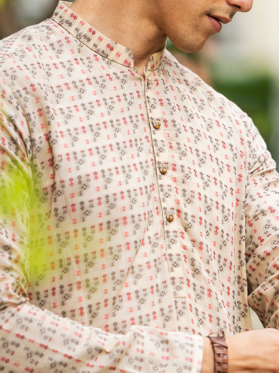 Stylish Cotton Beige Kurta for Women | Comfortable & Breathable Indian Tunic Top | Perfect for Festivals, Weddings & Casual Wear