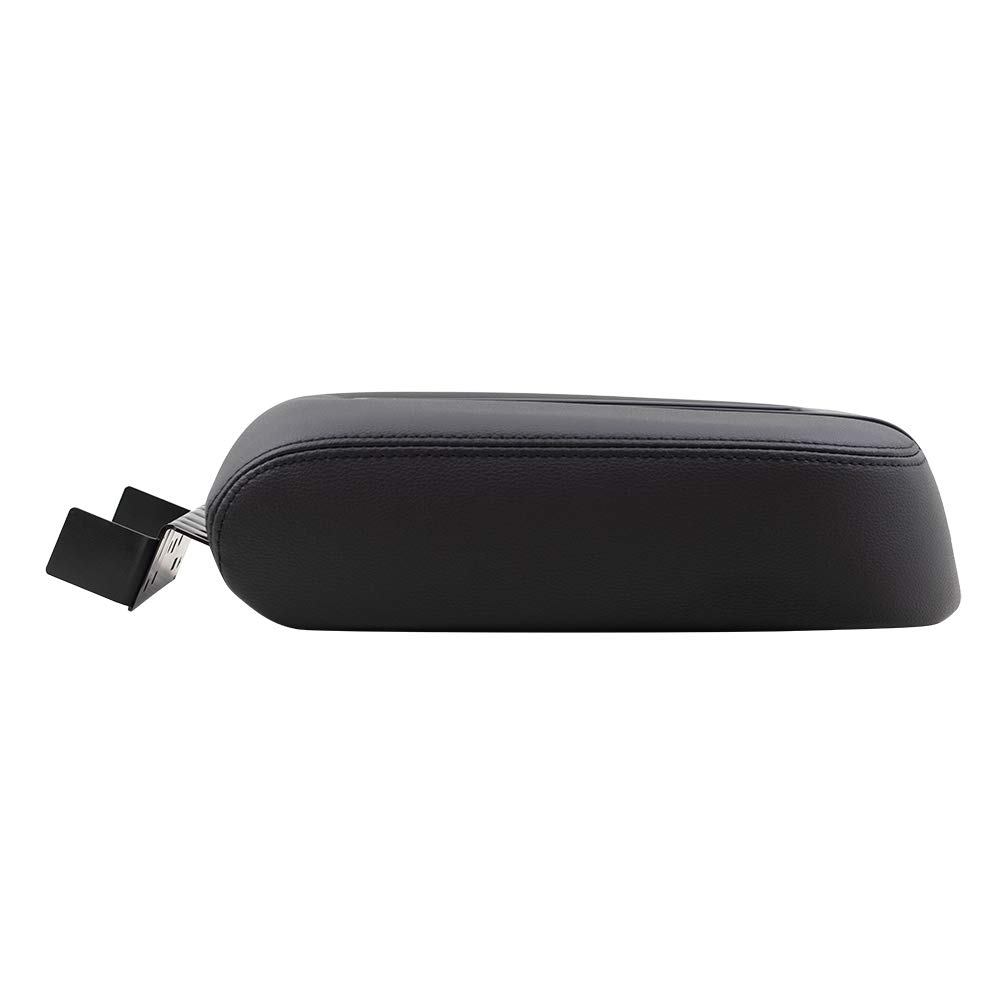 Brock Replacement Black Center Console Armrest Lid Cover for 2007-2013 Chevy Silverado GMC Sierra Tahoe Escalade Pickup Truck - Durable Upgrade for Full Center Console - Perfect for Long Drives & Daily Commutes