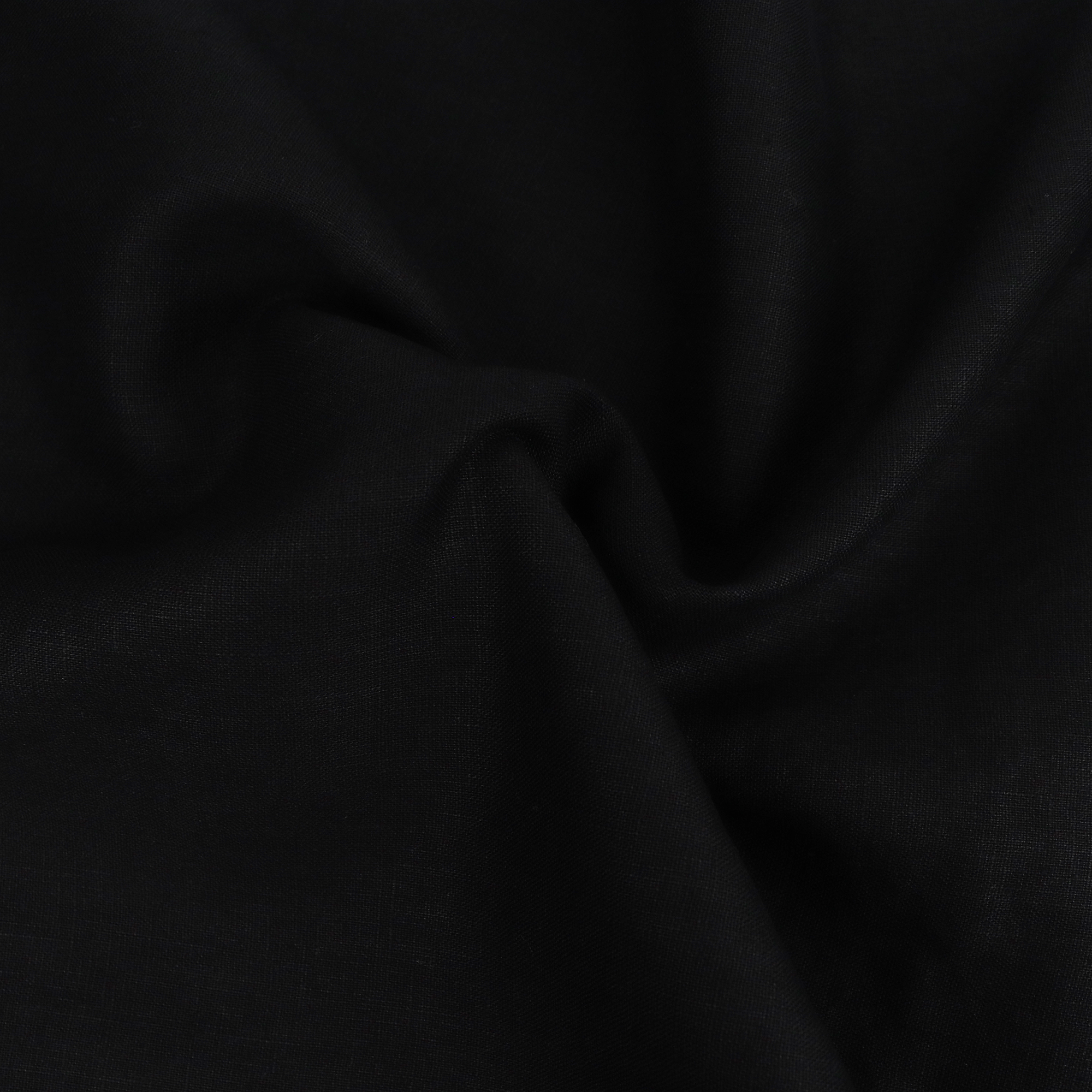 Premium Washed Linen Cotton Blend Lightweight Black Shirt - Perfect for Summer Travel, Beach Outings & Casual Office Wear