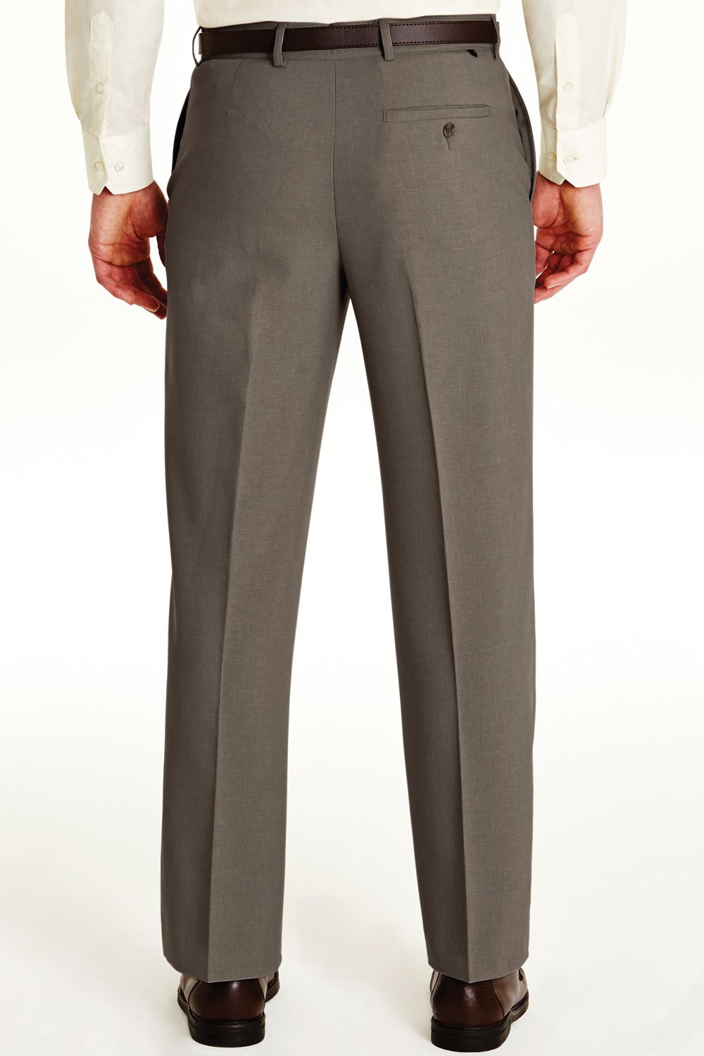 Classic Men's Dress Pants with Slant Pockets - Formal Office Wear & Business Attire for Professional Men