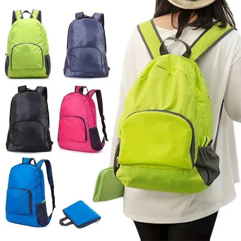 20L Lightweight Foldable Travel Backpack for Hiking, Camping & Airplane Carry-On | Water-Resistant Daypack for Outdoor Adventures