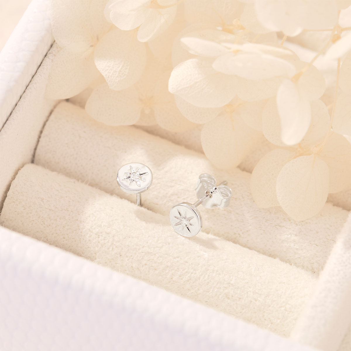 Enchanted Light Stud Earrings - Delicate & Elegant Crystal Studs for Women | Perfect for Parties, Weddings & Everyday Wear
