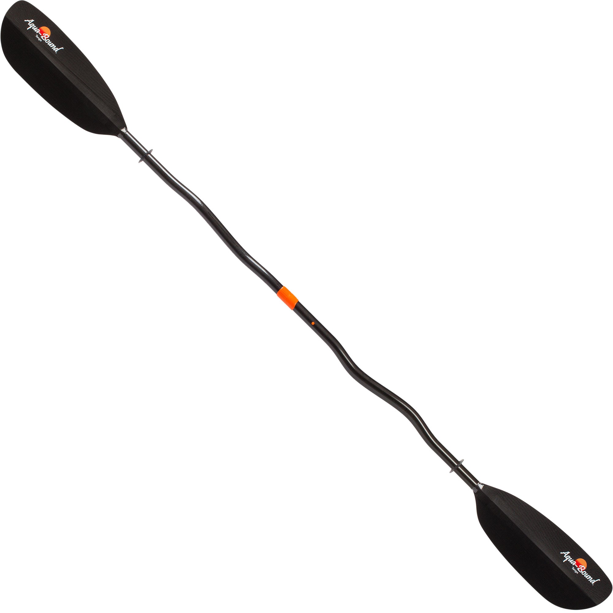 Aqua Bound Tango Carbon Bent Shaft 2-Piece Kayak Paddle - Lightweight & Durable for Touring & Recreational Kayaking (Closeout Sale)