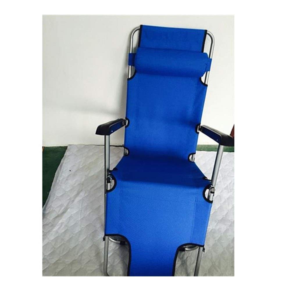 Portable Dual-Purpose Folding Reclining Camping Chair RHC-202 - Lightweight Extendable Outdoor Chair for Backyard, Beach & Picnic (Blue) | Perfect for Camping, Fishing & Garden Relaxation
