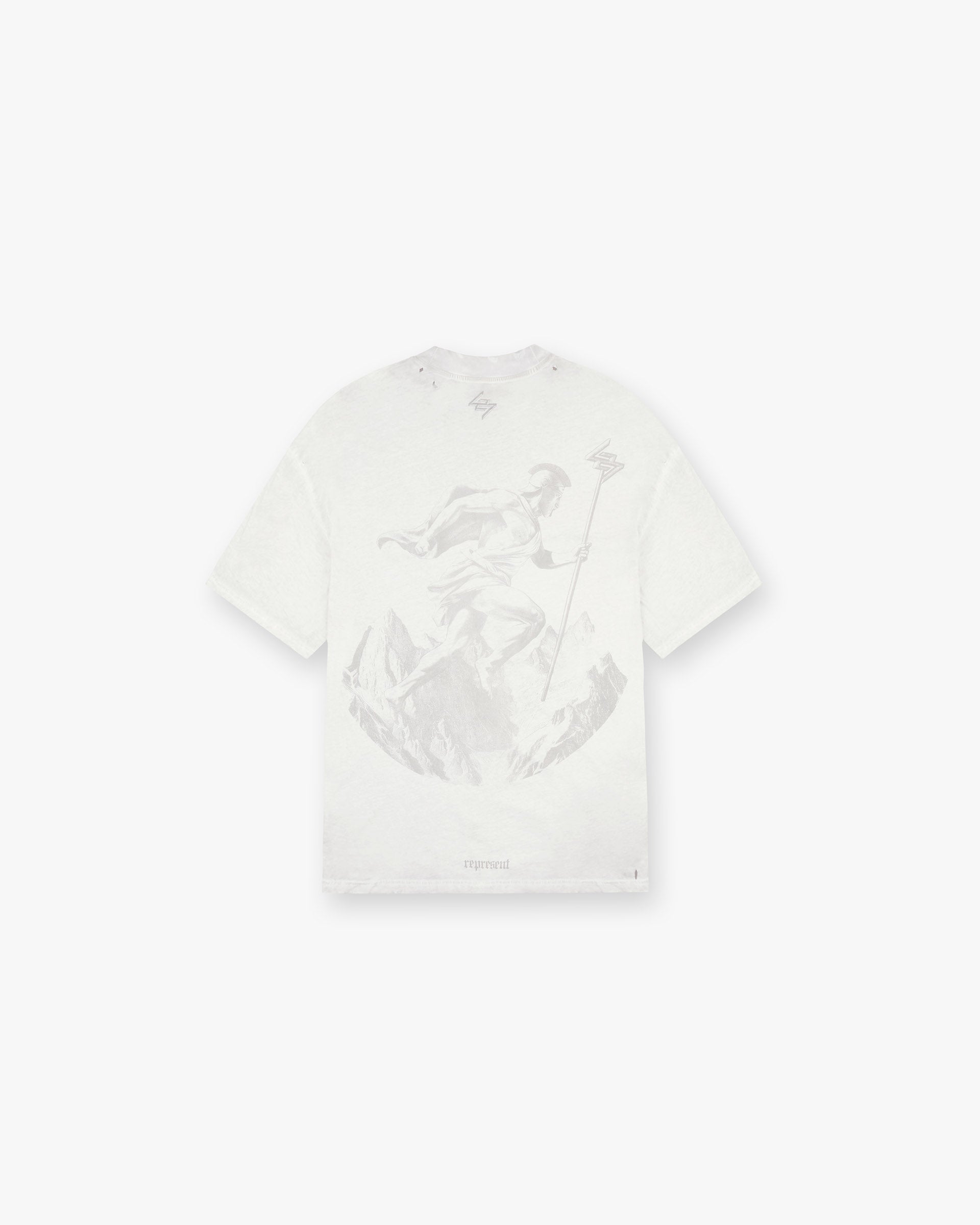 Vintage Washed Bleach Distressed WG247 T-Shirt for Men - Soft Cotton Tee for Casual Wear, Street Style & Everyday Outfits