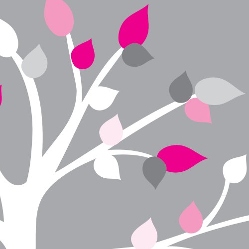 Pink Gray Shelf Tree
