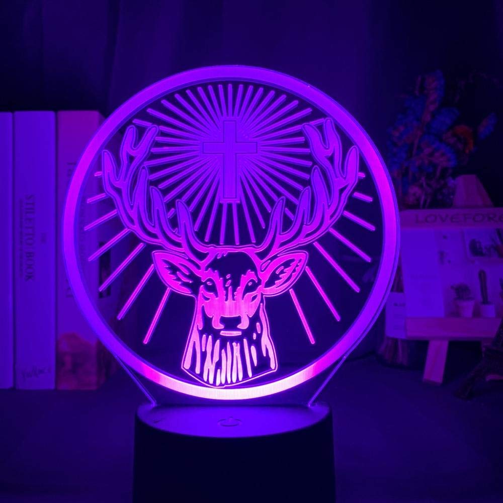 3D LED Night Light for Kids - Color Changing USB & Battery Powered Bedside Lamp, Wine Bottle Design for Nursery, Bedroom, Bar & Home Decor - Perfect as a Nightlight, Table Lamp, or Mood Lighting