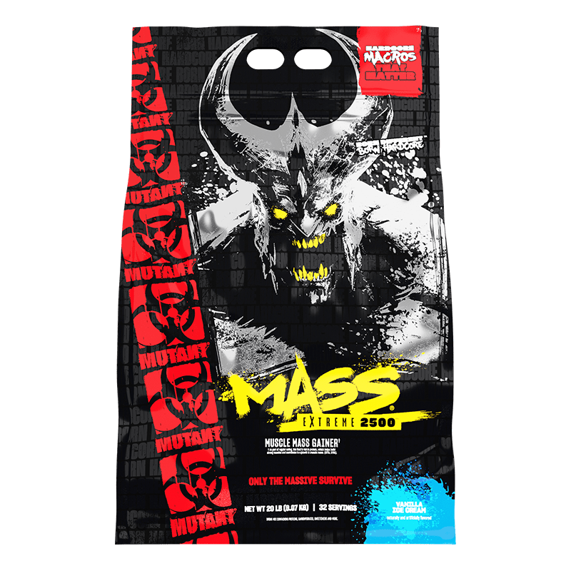 Mutant Mass Extreme - High-Calorie Weight Gainer for Muscle Growth & Bodybuilding | Perfect for Post-Workout Recovery & Bulking Season