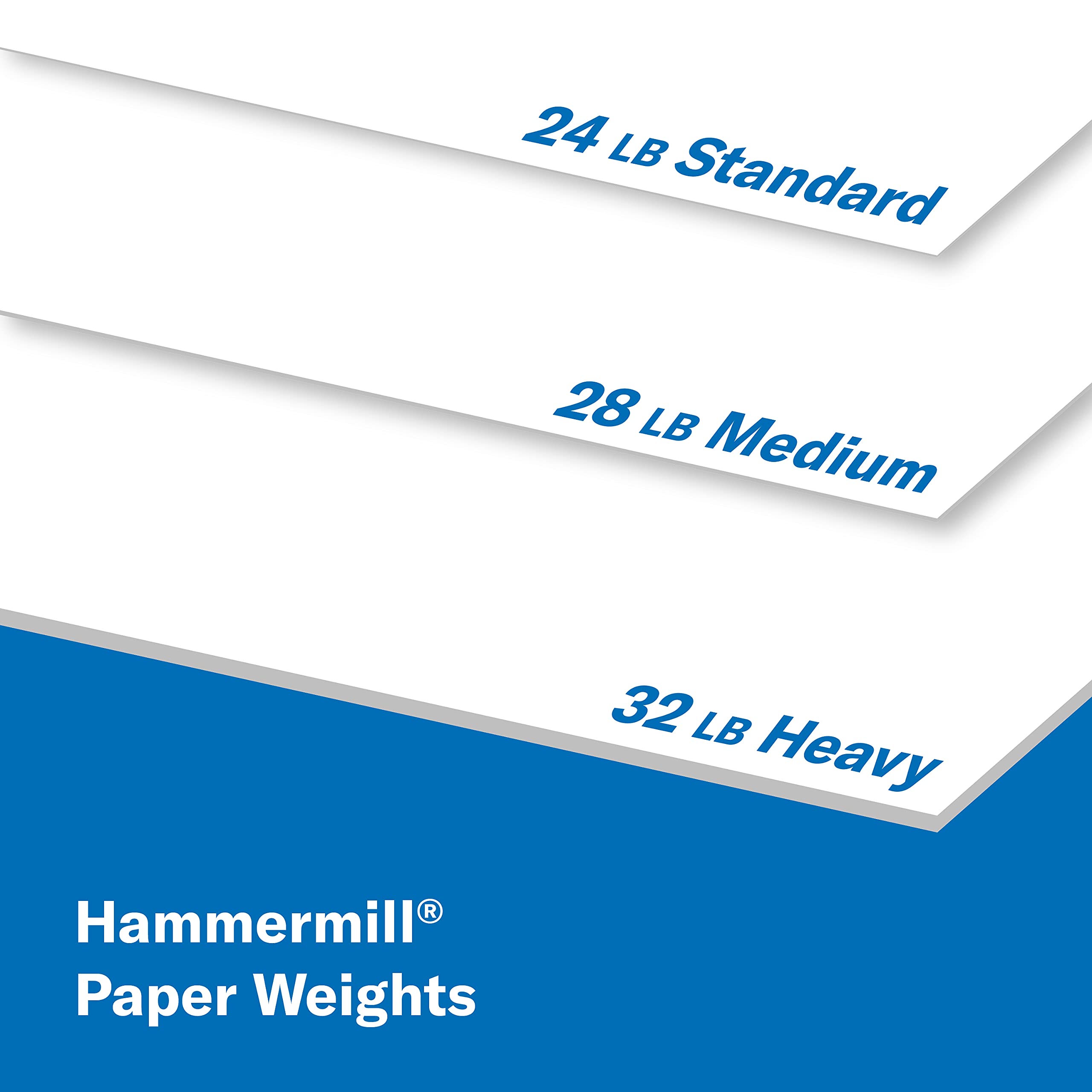 Hammermill Premium Multipurpose Printer Paper 20 lb, 8.5 x 11 Inches - 1 Ream (500 Sheets) - 97 Bright White, Acid Free, Made in USA - Ideal for Office, School, Home Printing & Copying