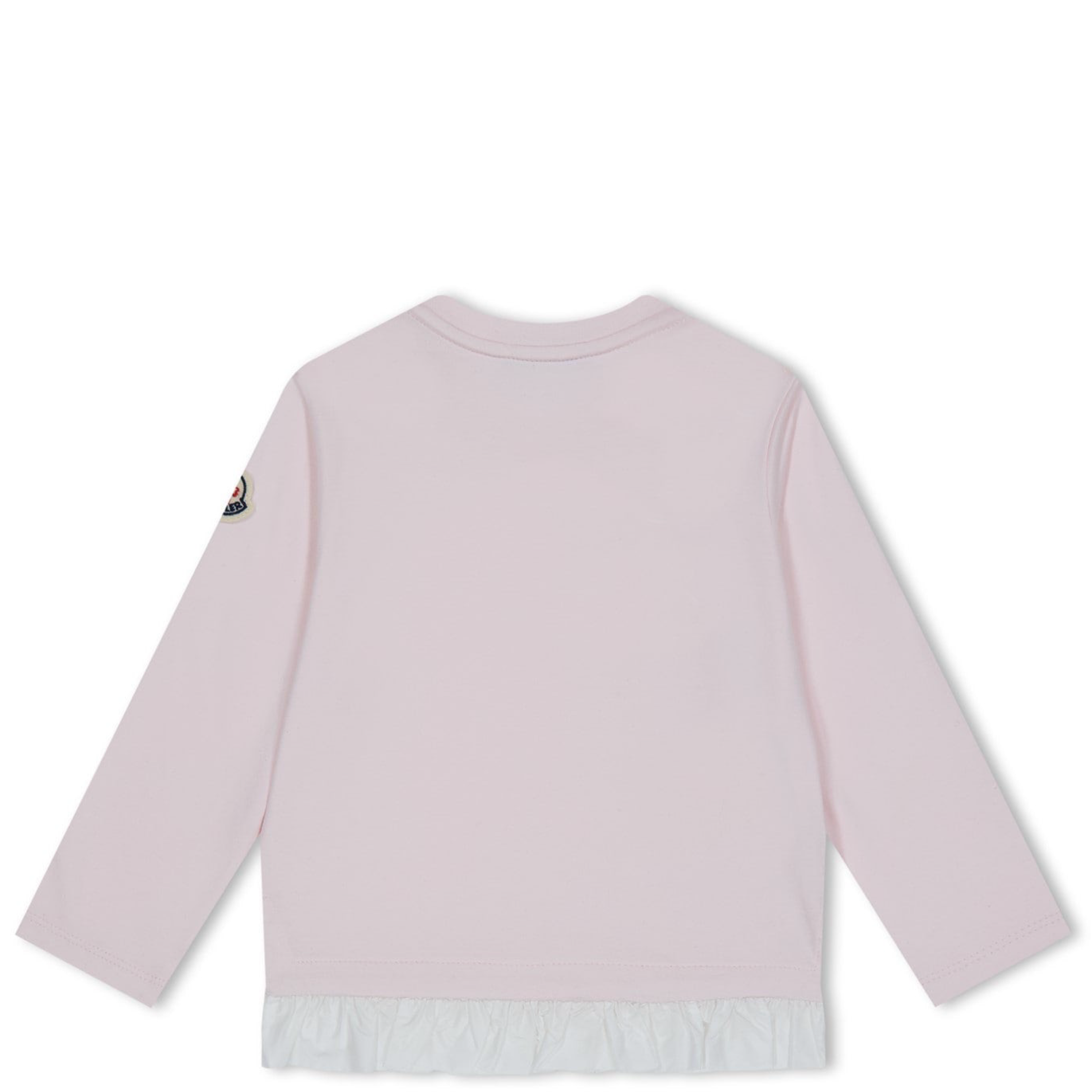 Moncler Baby Girls Logo T-Shirt - Soft Cotton Short Sleeve Tee for Toddlers - Perfect for Playdates & Family Outings