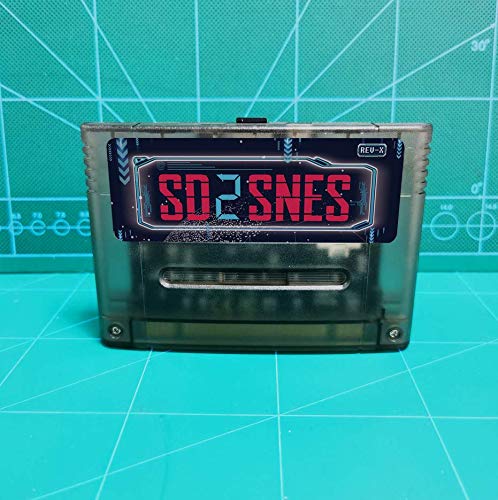 Infun SD2SNES Everdrive Super Nintendo Flash Cartridge with 16GB SD Card - Compatible with SNES, Famicom & Super NES - Play Classic Retro Games Anywhere - Perfect for Gaming Enthusiasts & Collectors