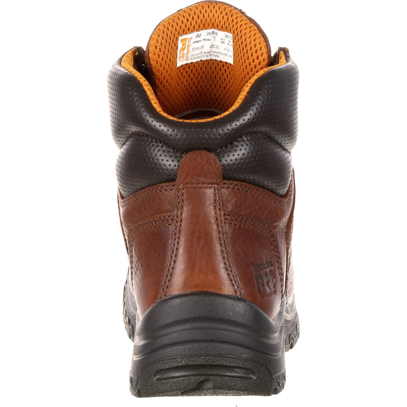 Timberland PRO Women's TiTAN 6 Inch Alloy Safety Toe Work Boots - Waterproof Steel Toe Industrial Shoes for Construction, Warehouse & Outdoor Work
