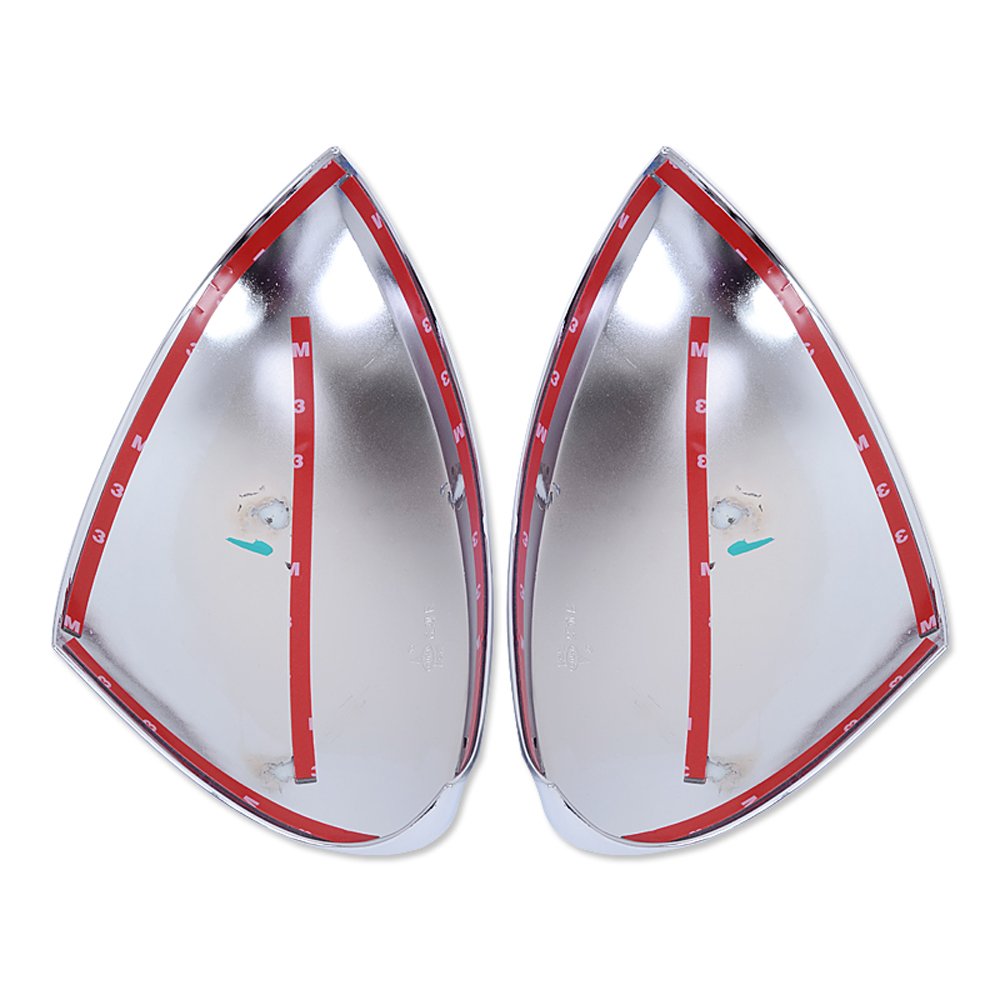 Volkswagen VW Tiguan Side Door Mirror Cap ABS Chrome Cover (2009-2016) - Replacement Rearview Mirror Trim for Enhanced Style & Protection | Perfect for Car Upgrades & Customization