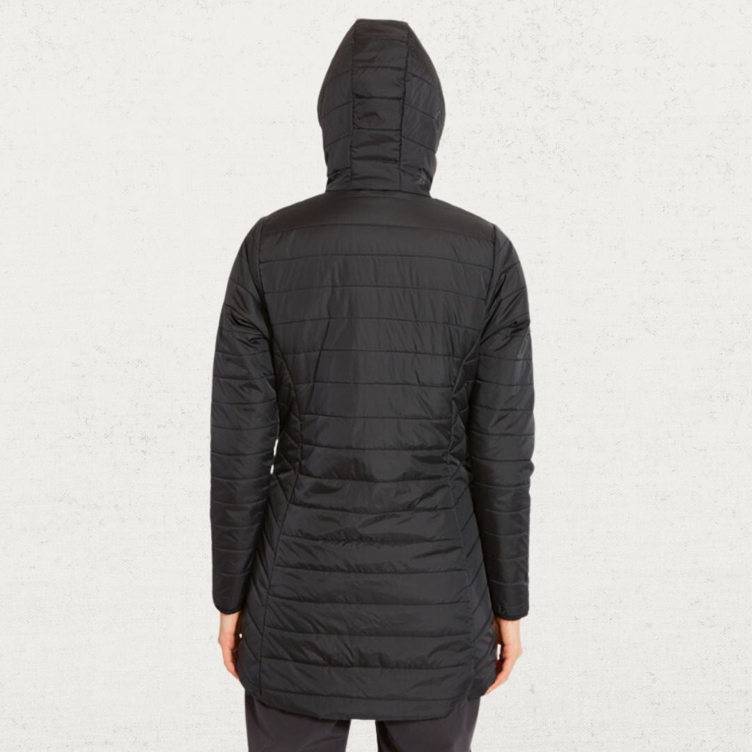 Highlander Men's Longline Waterproof Wool Thermal Jacket for Winter Outdoor Hiking & Camping - Windproof & Insulated Cold Weather Coat