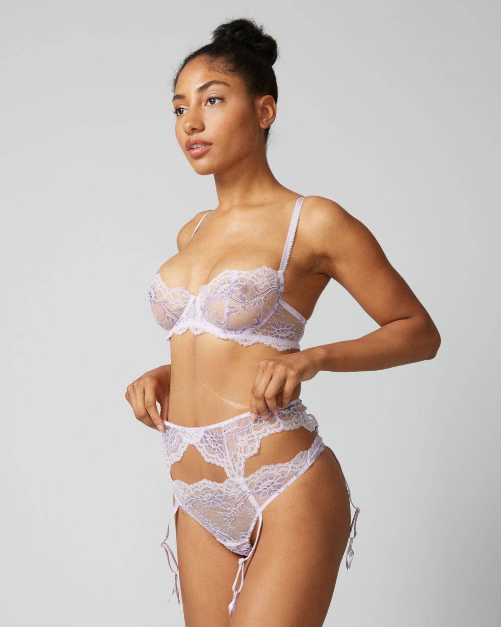 Sexy Anais Suspender Belt for Women - Adjustable Lingerie Garter Belt with Straps & Clasps - Perfect for Bridal, Boudoir & Role Play