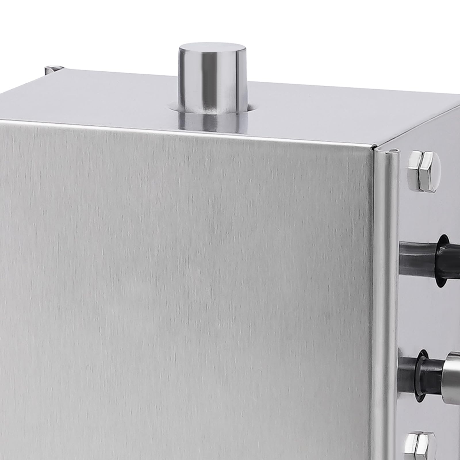 Commercial Manual Churros Maker Machine - 5L Capacity, 11.81x25.59 Inches, Silver Stainless Steel - Perfect for Restaurants, Food Trucks, and Home Baking