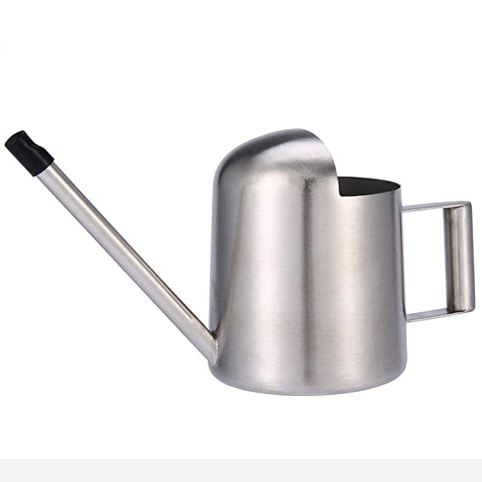 Stainless Steel Watering Can 300ml with Long Spout - Perfect for Indoor Plants, Houseplants & Small Gardens | Durable Brushed Metal Design for Precise Watering