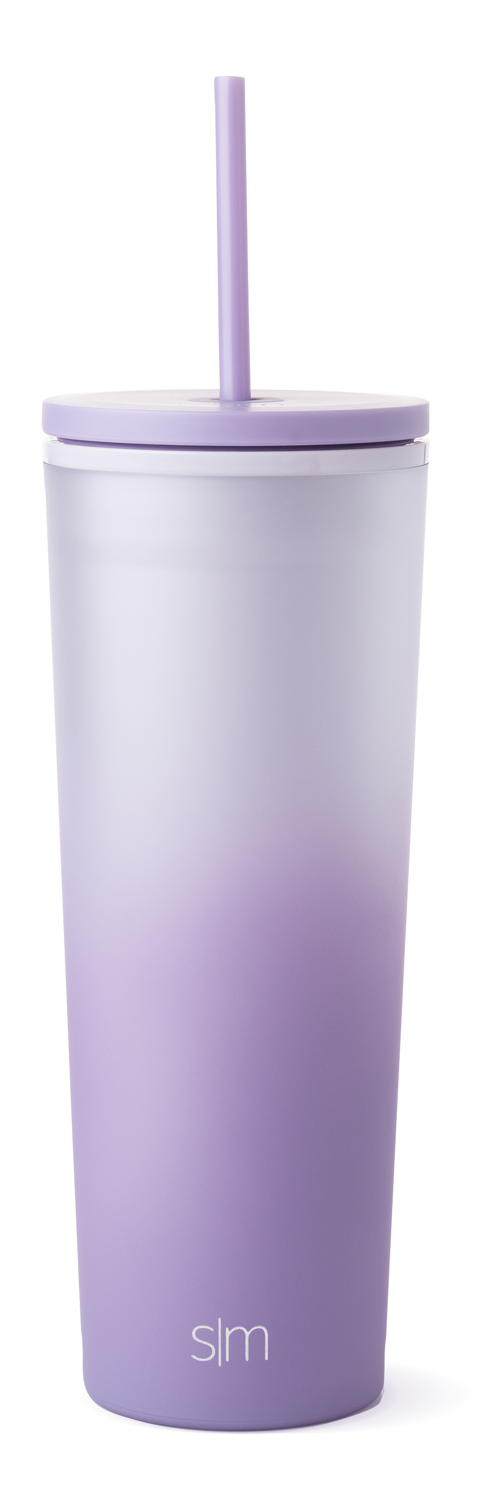 BPA-Free Plastic Classic Tumbler with Lid and Straw - 20oz Insulated Travel Cup for Coffee, Tea & Cold Drinks - Perfect for Office, Gym, Camping & Outdoor Activities