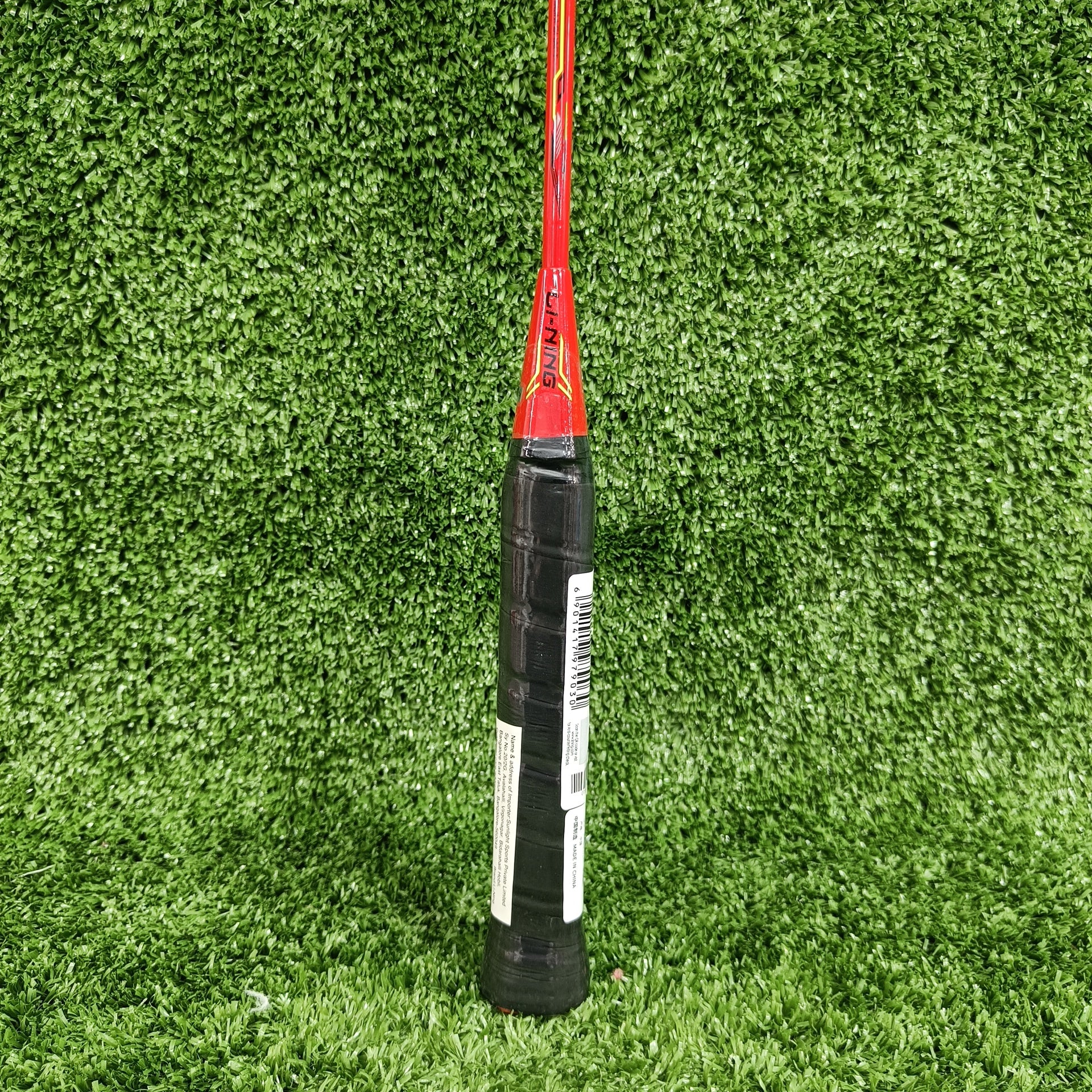 Li Ning Mega Power 8 Prestrung Badminton Racket - Professional Carbon Fiber Shuttlecock Racket for Smash Power & Control - Perfect for Training & Competitive Matches