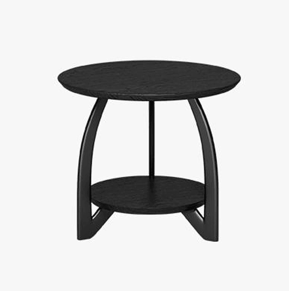 Finley Modern Marble Nesting Coffee Table Set - 2-Piece Round Side Tables for Living Room, Sofa, Lounge & Office - Elegant Home Decor & Functional Furniture