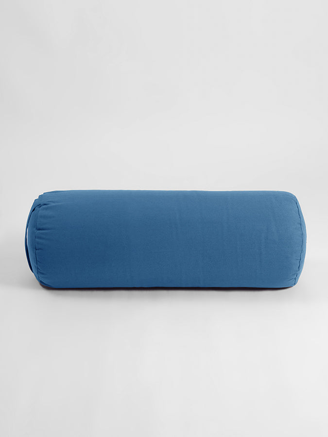 Organic Cotton Buckwheat Meditation Bolster Cushion for Yoga & Zen Relaxation - Perfect for Yoga Studios, Home Meditation & Stress Relief