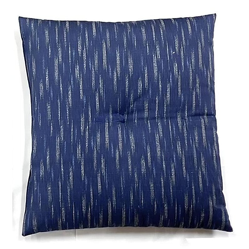 Authentic Japanese Cotton Zabuton Floor Cushion 22x23 Inch - Traditional Tatami Meditation Seat, Yoga Pillow & Home Decor