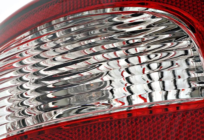 2004-2007 Chrysler Town & Country Dodge Grand Caravan Tail Lights Pair - Left & Right Side Replacement Lamps for Improved Night Visibility & Safety Driving